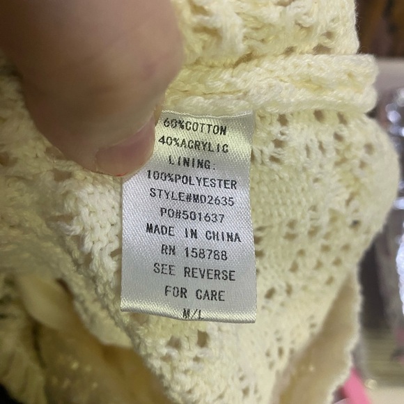 Mable Marceline Cream Mini Dress with Sleek Silhouette Size M/L - Picture 8 of 10